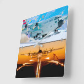 C-130 HERCULES VIERKANTE KLOK (Hoek)