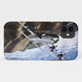 C-130 Militair vliegtuig van HERCULES Case-Mate iPhone Case (Achterkant (horizontaal))