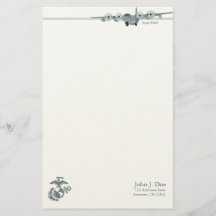 C-130 USMC Aviation Stationery Briefpapier