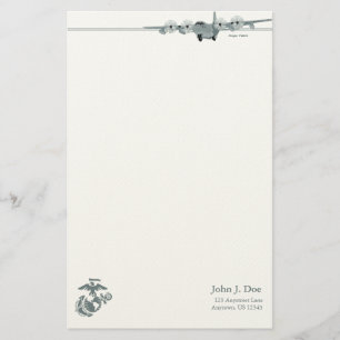 C-130 USMC Aviation Stationery Briefpapier