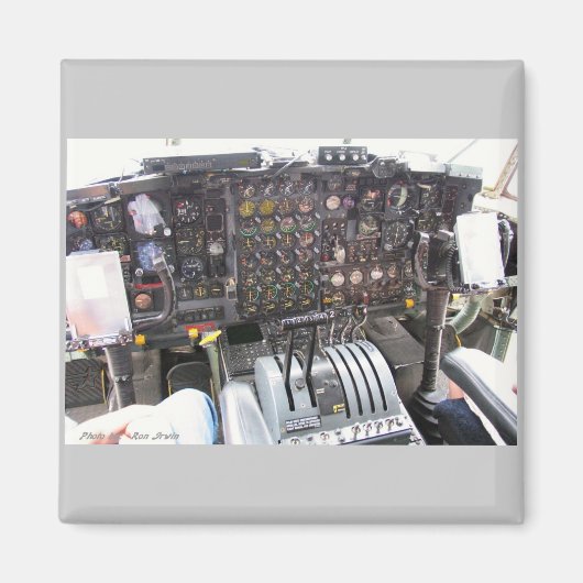C-130A-cockpit Magneet (Voorkant)