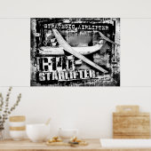 C-141 Poster d'affiche Starlifter (Cuisine)