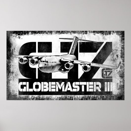 C-17 Globemaster III Poster Poster (Voorkant)