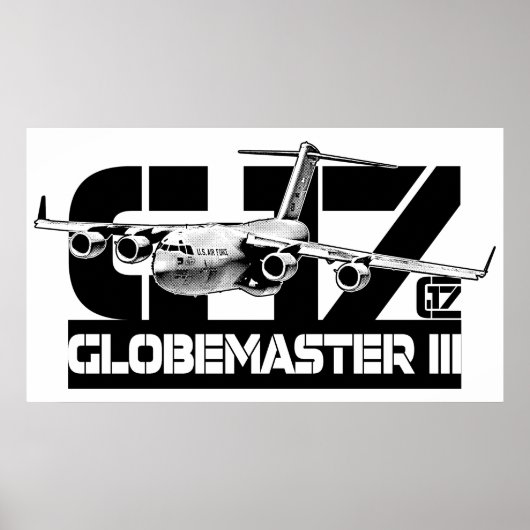 C-17 Globemaster III Poster Poster (Voorkant)