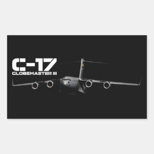 C-17 Globemaster III Rechthoekige Sticker