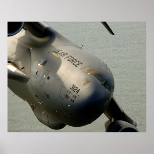 C-17 Globemaster III-Vliegtuig Poster