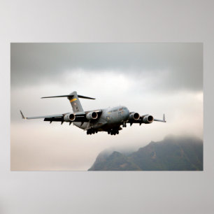 C-17 Globemaster III-Vliegtuig Poster