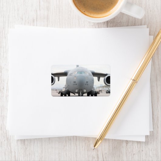 C-17 Globemaster V2-labels Etiket (Insitu)