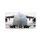 C-17 Globemaster V2-labels Etiket (Voorkant)