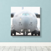 C-17 Globemaster v2 Wrapped Canvas Afdruk (Insitu (Houten vloer))