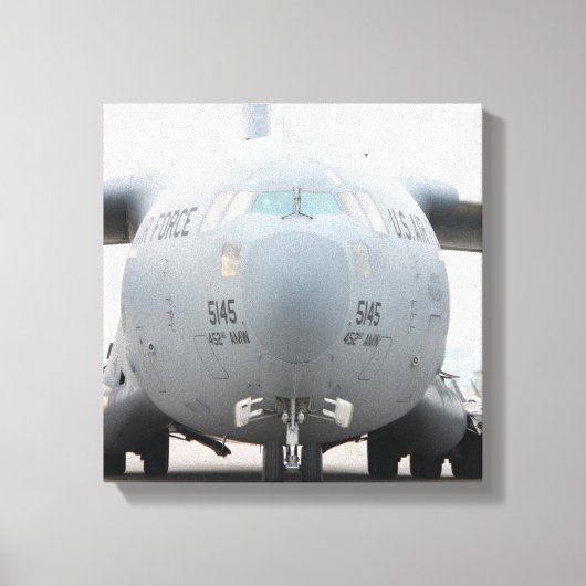 C-17 Globemaster v2 Wrapped Canvas Afdruk (Voorkant)