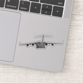 C-17 Vliegtuig tegen Amerikaanse luchtmacht Sticker