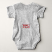 C-17A Globemaster Baby Bodysuit Mammie kopilot (Achterkant)