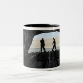 C-17A Globemaster III-laadmeesters Tweekleurige Koffiemok (Center)