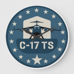 C-17TS PATCH GROTE KLOK