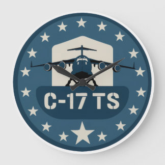 C-17TS PATCH GROTE KLOK