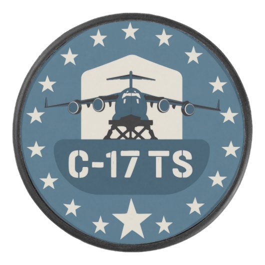 C-17TS PATCH HOCKEY PUCK (Voorkant)