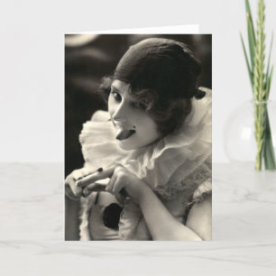 C. 1910 vrouw's Taunt Kaart