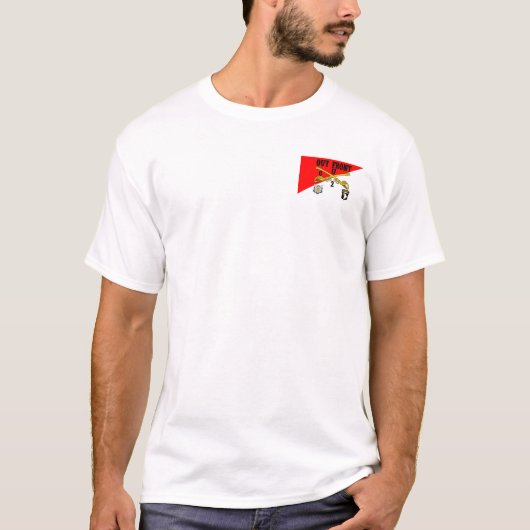 C 2/17 Cav voor- en achterzijde afbeelding. T-shirt (Voorkant)