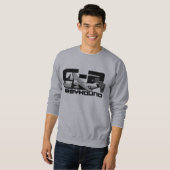 C-2 Greyhound Sweatshirt de base masculin (Devant entier)