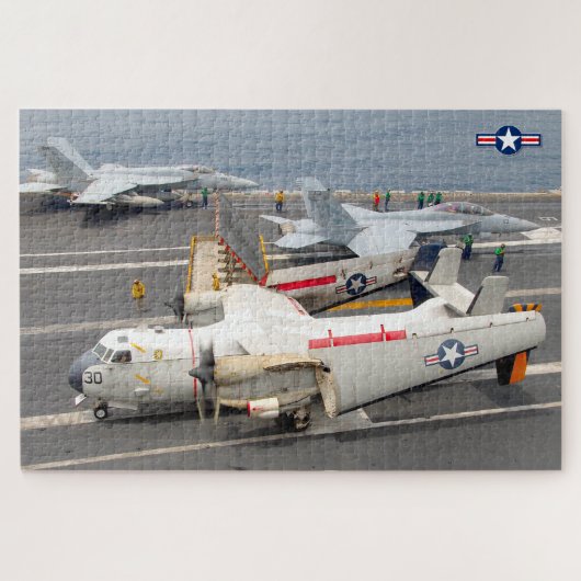 C-2A GREYHOUND (20x30 inch) Legpuzzel (Horizontaal)