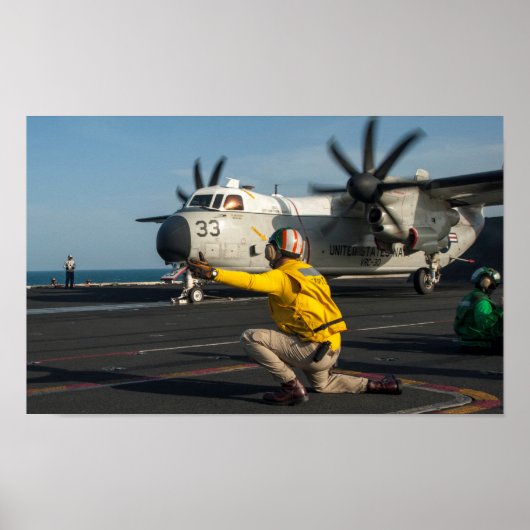 C-2A Greyhound Poster (Voorkant)