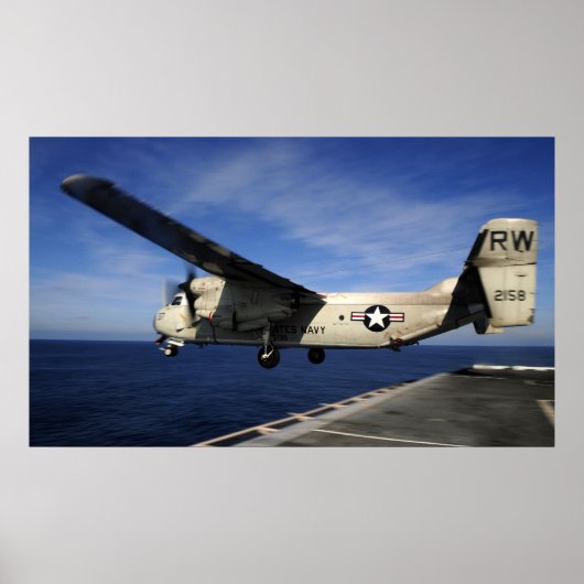 C-2A windhond Poster (Voorkant)