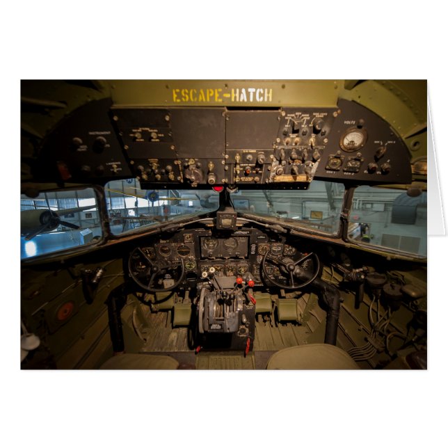 C-47 Cockpit (Devant horizontal)