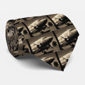 C-47 Sepia Stropdas (Opgerold)