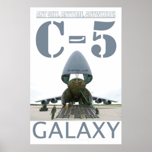C-5 GALAXY POSTER