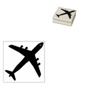 C-5 Galaxy Silhouet Rubber Stamp Rubberstempel (Gestempeld)