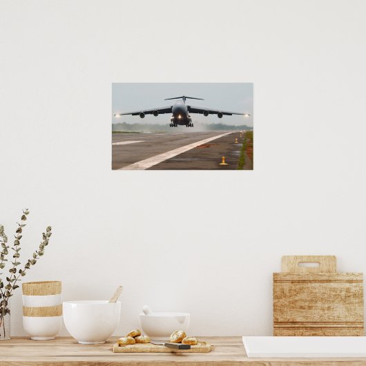 C-5 Galaxy-Vliegtuig Poster (Keuken)