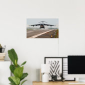 C-5 Galaxy-Vliegtuig Poster (Thuiskantoor)