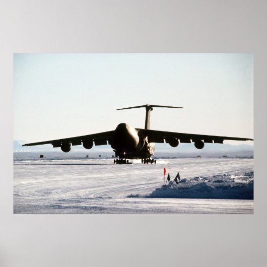 C-5B Galaxy-Vliegtuig Poster (Voorkant)
