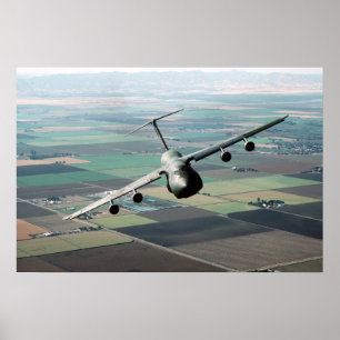 C-5B Galaxy-Vliegtuig Poster