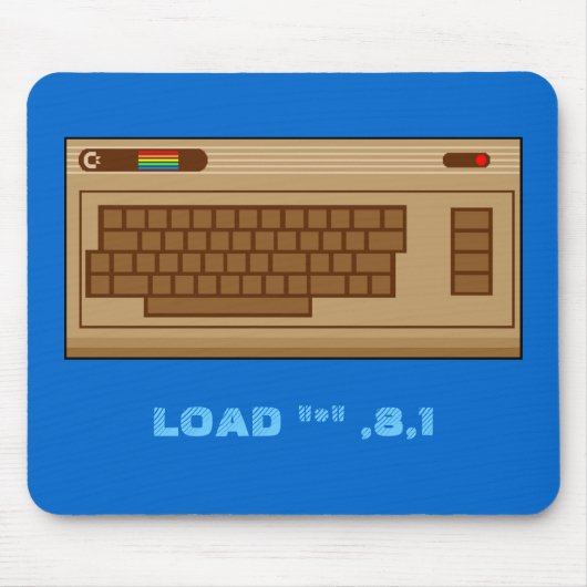 C=64 Mousepad Muismat (Voorkant)