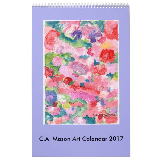 C.A. Mason Fine Art 2017-agenda Kalender (Hoes)