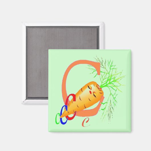 C - Aimant Alphabet (Recto/Verso)