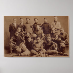 C.B.S. football 1908 Poster