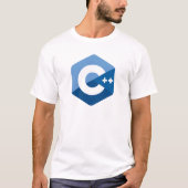 C++ - C Plus Plusprogrammeur T-shirt (Voorkant)