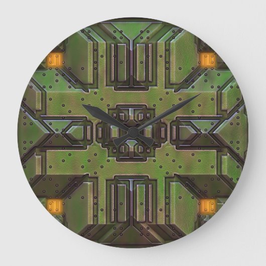 C.C. Tec 6 Horloges murales et options numériques (Recto)