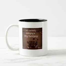 C cadeauliefhebber die mijn fantasie verwent tweekleurige koffiemok