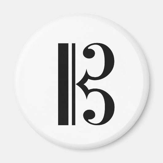 C-Clef magneet (Voorkant)