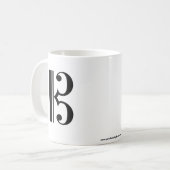 C-Clef Mug (Devant gauche)