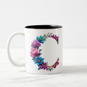 C Coffee Mok – Floral Design voor Gifting