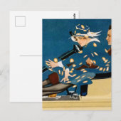 C Coles Phillips Hosiery-advertentie in vintage ro Briefkaart (Voorkant / Achterkant)