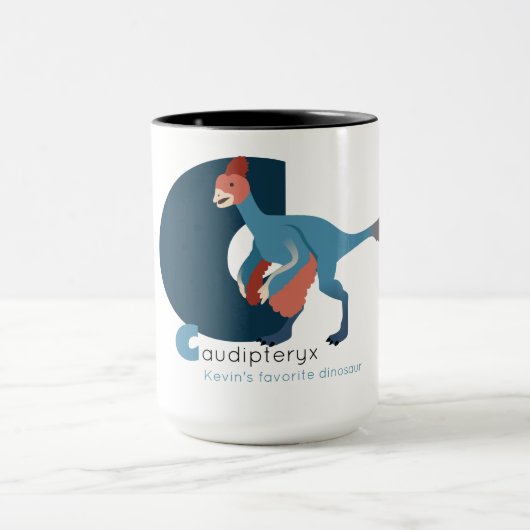 C comme Caudipteryx Mug (Centre)