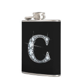 C "Diamond Bling"-fles Heupfles (Links)
