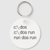 c:\ dos sleutelhanger (Voorkant)