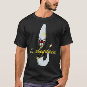 C elegance elegans science grappig t-shirt